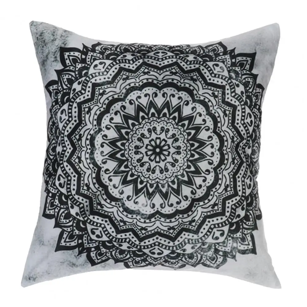 Square Pillowcase Colorful Breathable Polyester Peach Skin Plush Decorative Mandala Printing Pillow Cover for Daily Use
Square Pillowcase Colorful Breathable Polyester Peach Skin Plush Decorative Mandala Printing Pillow Cover for Daily Use