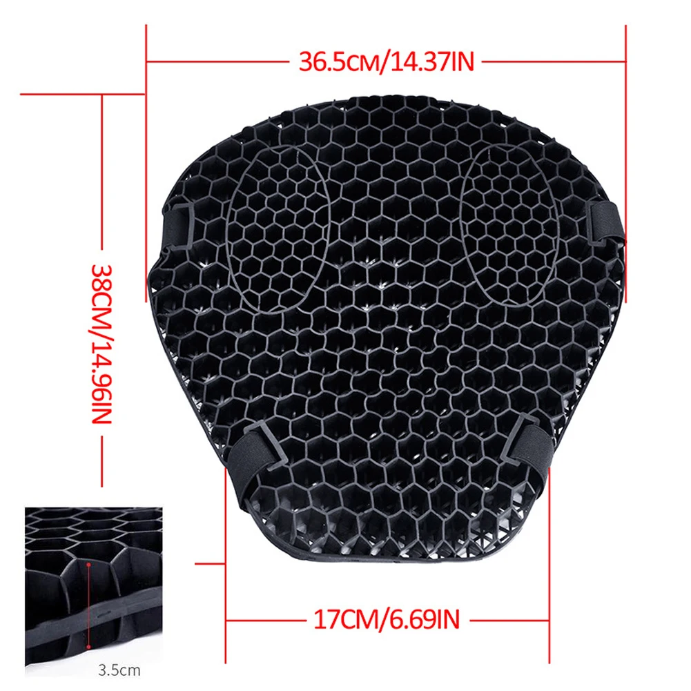 Universal Motorcycle Seat Air Cushion Cover Pressure Relief Seat Pad Protector Shock Resistance Decompression Seat Protectors
Universal Motorcycle Seat Air Cushion Cover Pressure Relief Seat Pad Protector Shock Resistance Decompression Seat Protectors