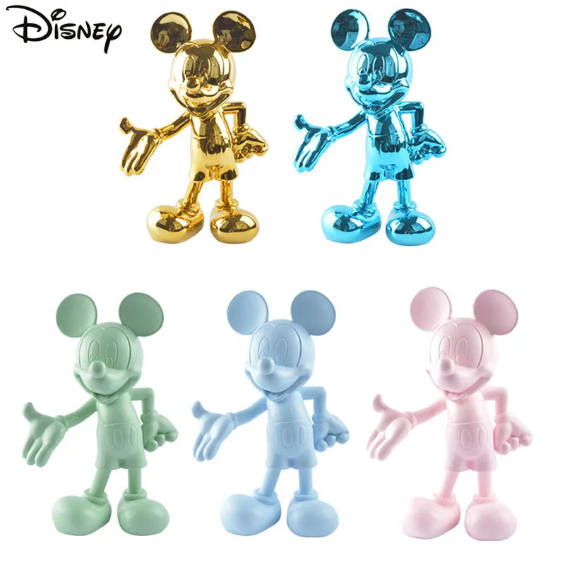 Игрушечная статуя Микки Мауса Disney, подвижная мультяшная фигурка, Настольная кукла, скульптура из смолы, Модный магазин, украшение для дома
Игрушечная статуя Микки Мауса Disney, подвижная мультяшная фигурка, Настольная кукла, скульптура из смолы, Модный магазин, украшение для дома