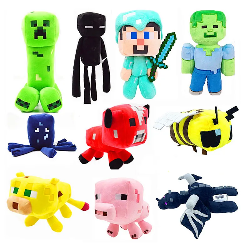 Minecrafts Plush Game Cartoon Steve Honeybee Plush Toy Cute Kawaii Animal Pillow Plush Stuffed Animals Doll Birthday Present
Minecrafts Plush Game Cartoon Steve Honeybee Plush Toy Cute Kawaii Animal Pillow Plush Stuffed Animals Doll Birthday Present