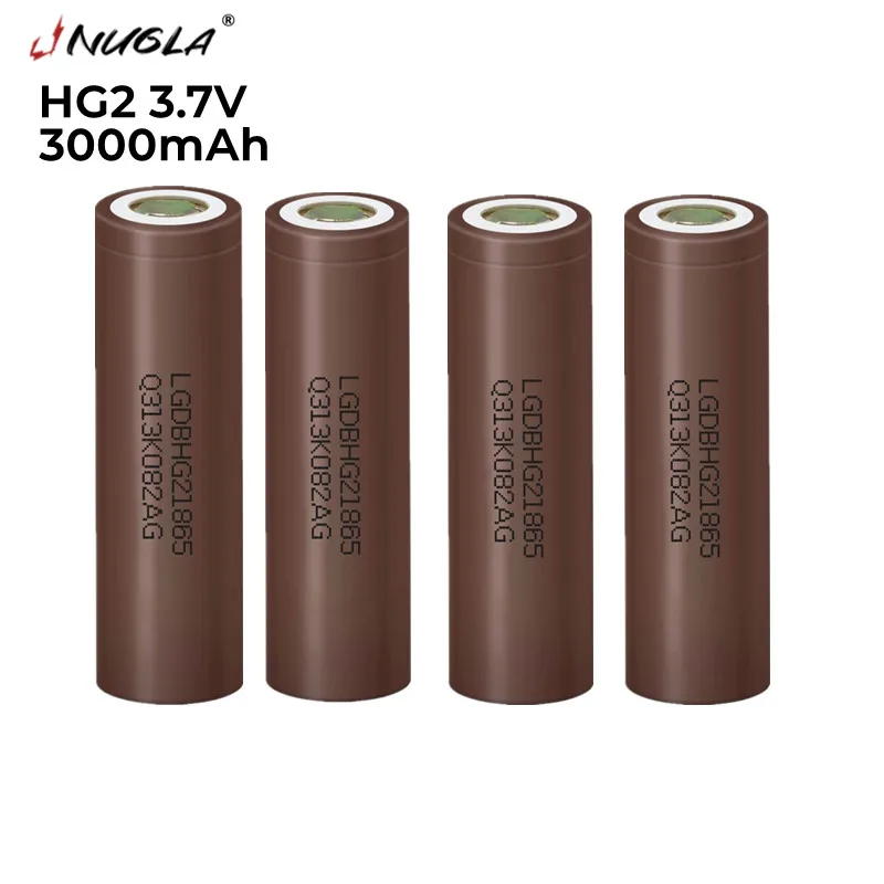 20PCS Hot New 100% Original 3.7V 18650 HG2 3000mAh Lithium Rechargeable Batteries Continuous Discharge 30A For Drone Power Tools 
20PCS Hot New 100% Original 3.7V 18650 HG2 3000mAh Lithium Rechargeable Batteries Continuous Discharge 30A For Drone Power Tools
