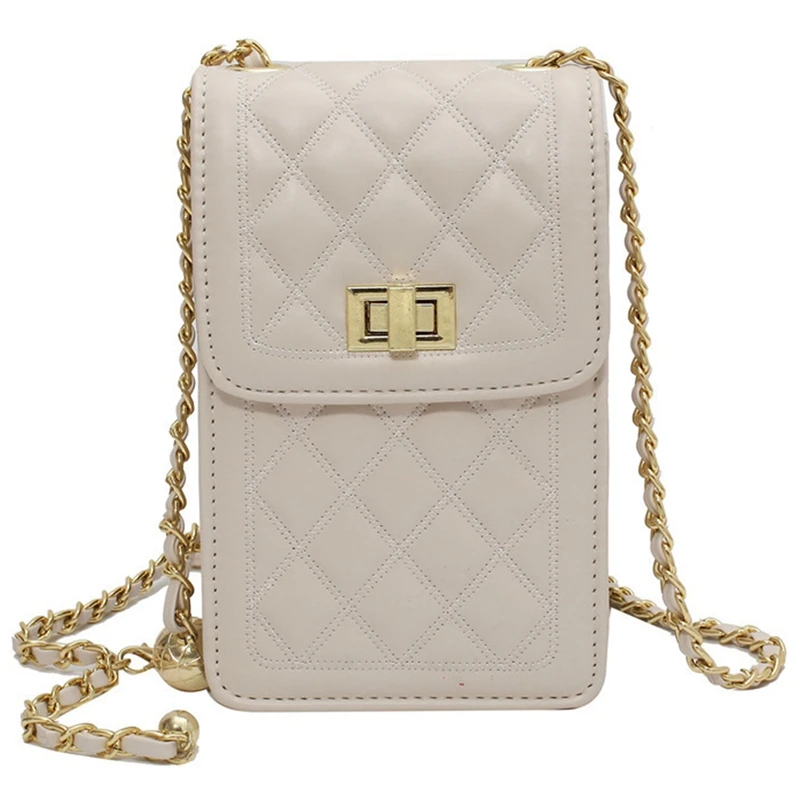 ASDS-Crossbody Shoulder Bag Korean Fashion Small Incense Style Rhombic Chain Mobile Phone Bag 
ASDS-Crossbody Shoulder Bag Korean Fashion Small Incense Style Rhombic Chain Mobile Phone Bag
