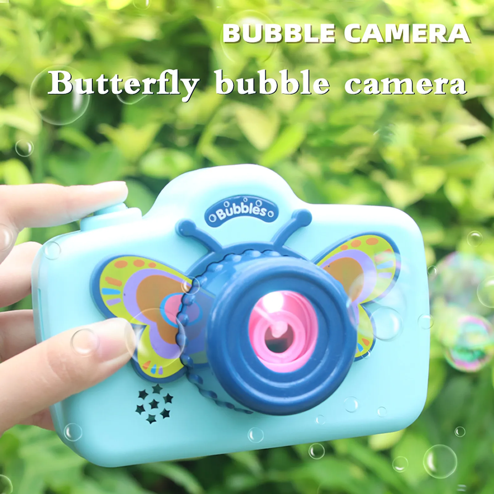 Kid Vacuum Light Camera Automatic Music Bubble Machine 50ML Blowing Bubble Bable Toy
Kid Vacuum Light Camera Automatic Music Bubble Machine 50ML Blowing Bubble Bable Toy