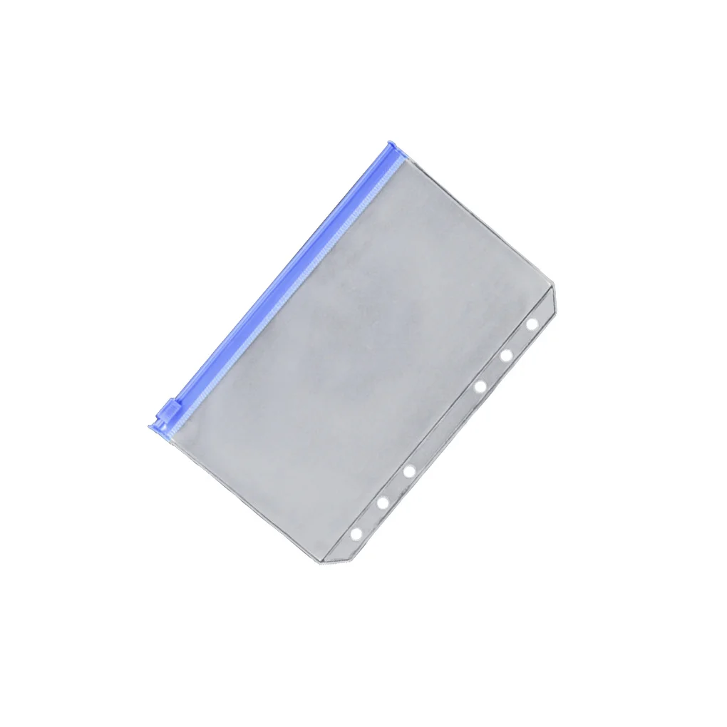 1/2/3/5 Zipper Pouch Container PVC Files Bags Simple Multipurpose Document Holding Bag Storage Containers A6 Blue
1/2/3/5 Zipper Pouch Container PVC Files Bags Simple Multipurpose Document Holding Bag Storage Containers A6 Blue