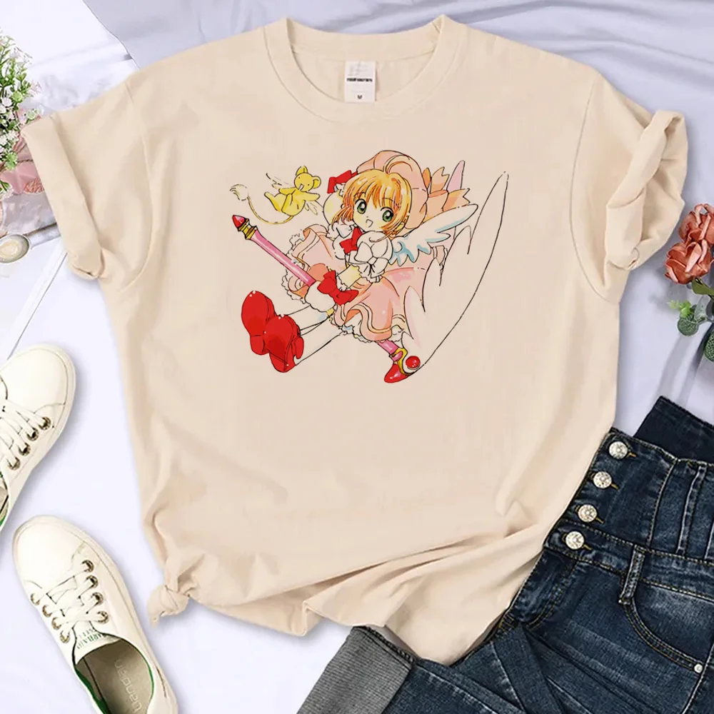 Cardcaptor Sakura tshirt women Y2K manga streetwear tshirt girl harajuku clothing
Cardcaptor Sakura tshirt women Y2K manga streetwear tshirt girl harajuku clothing