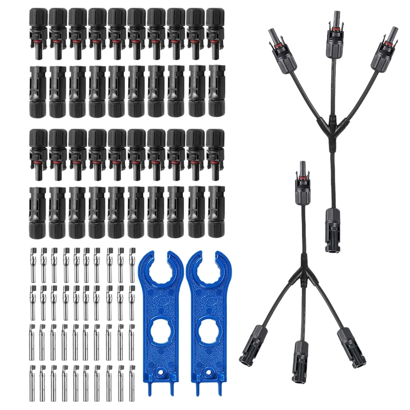 Solar Connectors Y Type1 Way 3 Photovoltaic Connector Solar Panel Connector Photovoltaic Connector Wrench
Solar Connectors Y Type1 Way 3 Photovoltaic Connector Solar Panel Connector Photovoltaic Connector Wrench