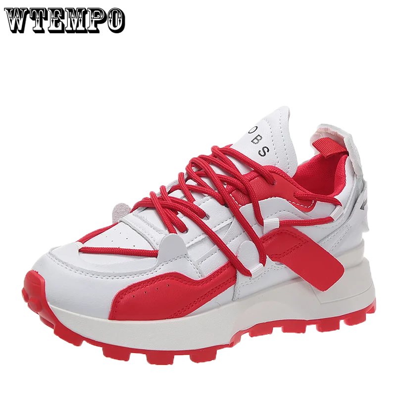 WTEMPO Spring and summer casual sports shoes women's thick-soled lace-up all-match thin old shoes trend Wholesale Dropshipping
WTEMPO Spring and summer casual sports shoes women's thick-soled lace-up all-match thin old shoes trend Wholesale Dropshipping