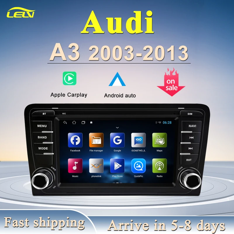 Factory Price 2Din Android11 Bluetooth Speaker GPS Navigation Carplay Car Video Player For AUDI A3 Car RadiosTereo Car Monitor
Factory Price 2Din Android11 Bluetooth Speaker GPS Navigation Carplay Car Video Player For AUDI A3 Car RadiosTereo Car Monitor