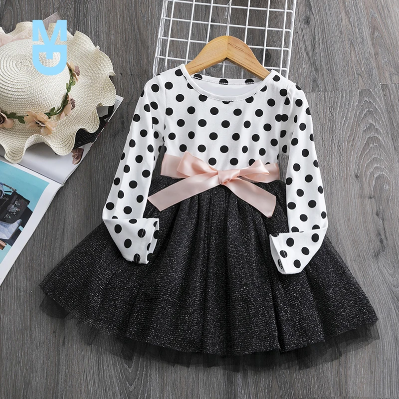 New Long Sleeve Baby Girl Dress born Infant Baby Princess Birthday Party Dress Polka Dot Tutu Ball Gown Autumn Baby Girl Clothes
New Long Sleeve Baby Girl Dress born Infant Baby Princess Birthday Party Dress Polka Dot Tutu Ball Gown Autumn Baby Girl Clothes