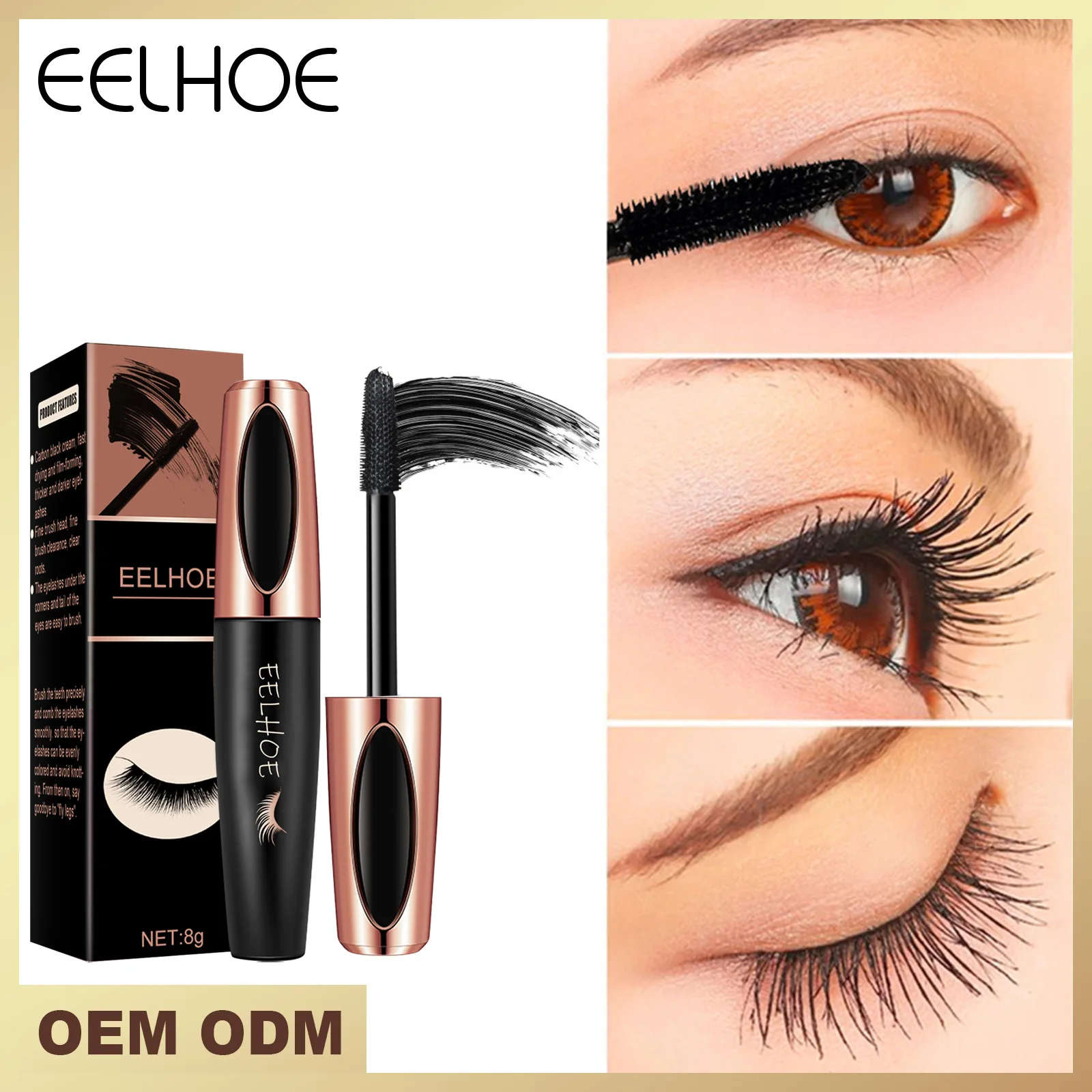 Free Shipping Slender and Thick Mascara Waterproof Black Thick And Lengthen Sexy EyesFarewell to Fly Legs Eyelash Cosmetics
Free Shipping Slender and Thick Mascara Waterproof Black Thick And Lengthen Sexy EyesFarewell to Fly Legs Eyelash Cosmetics
