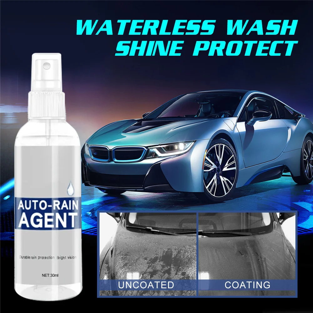 New Car Glass Waterproof Coating Agent 30 ML Rain Repellent Spray Multifunctional Auto Windshield Rainproof Agent Anti Fog Spray
New Car Glass Waterproof Coating Agent 30 ML Rain Repellent Spray Multifunctional Auto Windshield Rainproof Agent Anti Fog Spray