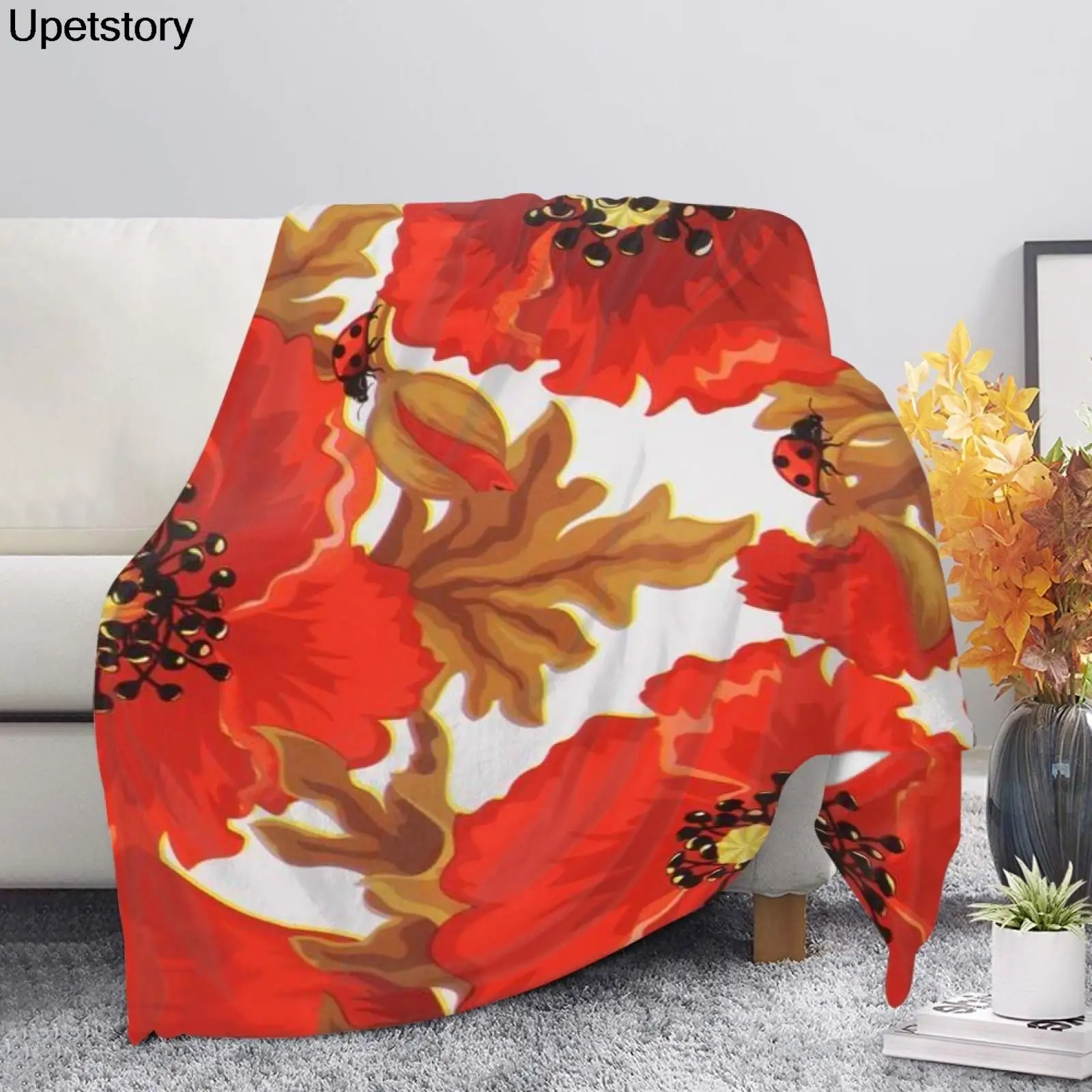 Upetstory New Hibiscus Design Fluffy Winter Blanket Bedroom Bedding Warm Sherpa Fleece Blanket For Home Soft Sleeping Blanket
Upetstory New Hibiscus Design Fluffy Winter Blanket Bedroom Bedding Warm Sherpa Fleece Blanket For Home Soft Sleeping Blanket