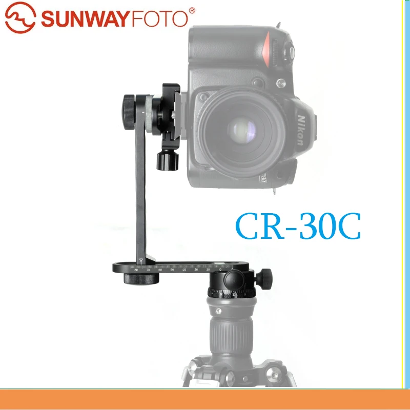 SUNWAYFOTO CR-30C Tripod 360 Panoramas For Dslr Professional Aluminum Mini compact panoramic head Rotating Panoramic Head 360
SUNWAYFOTO CR-30C Tripod 360 Panoramas For Dslr Professional Aluminum Mini compact panoramic head Rotating Panoramic Head 360