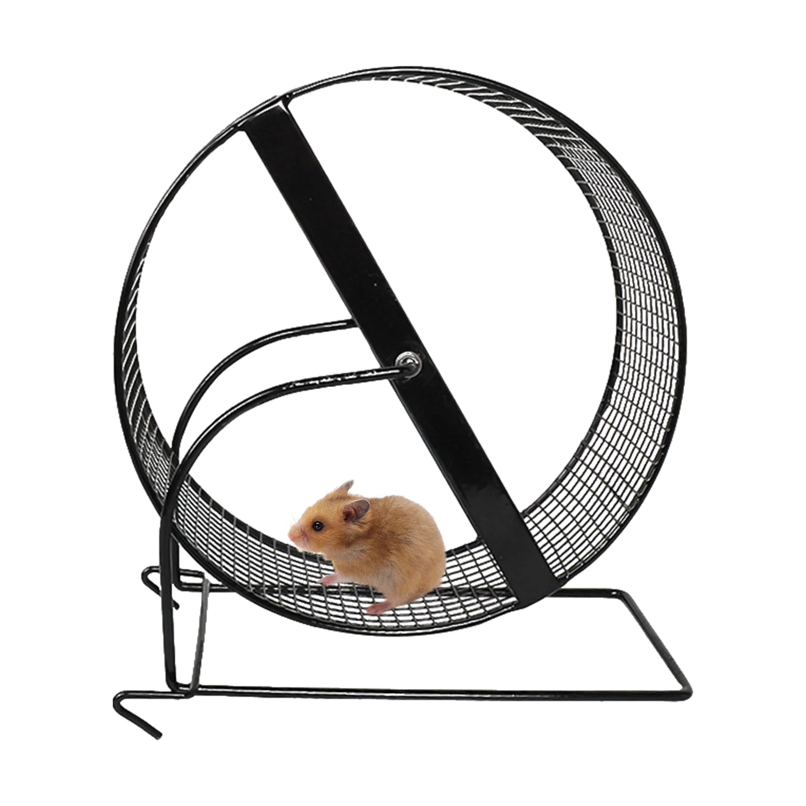 

Hamster Wheel Ultra-quiet Roller Treadmill Guinea Pig Running Sports Round Wheel 17/20/23cm Home Small Animal Pet Cage