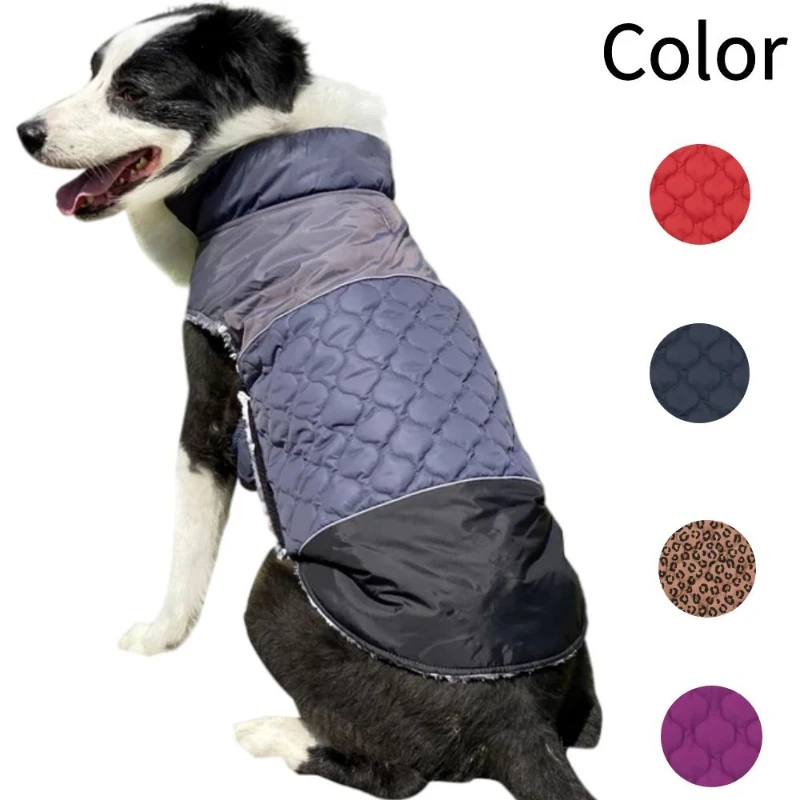 Winter Warmth New Pet Clothes Waterproof Thickened Puppy Coat Jacket Waistcoat Pet Cotton Coat Large Dog Clothes
Winter Warmth New Pet Clothes Waterproof Thickened Puppy Coat Jacket Waistcoat Pet Cotton Coat Large Dog Clothes