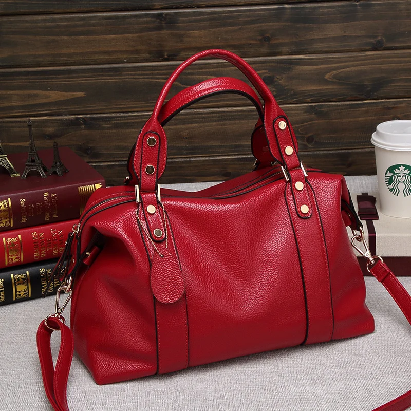Purse New Women's bag fashion Boston bag women's portable One Shoulder Messenger pillow bag
Purse New Women's bag fashion Boston bag women's portable One Shoulder Messenger pillow bag