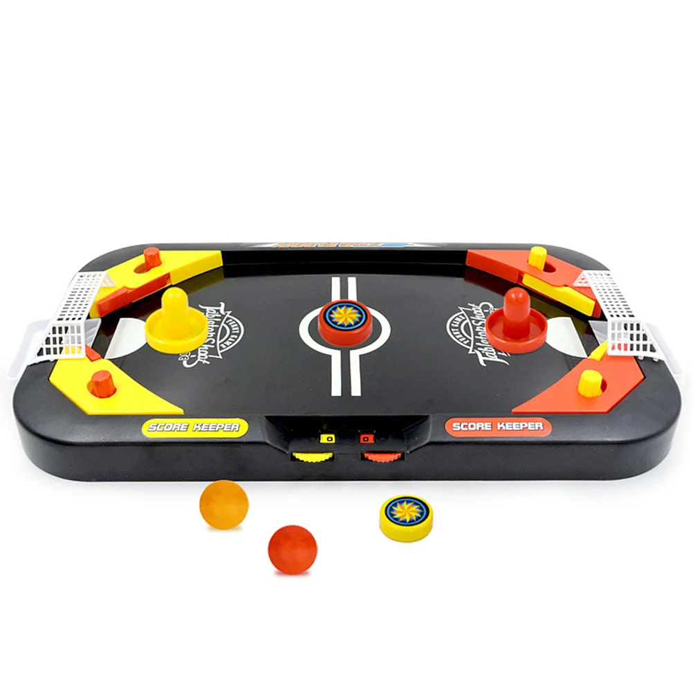 Hockey Game Tabletop Air Table Battle Toys Accessories Fast Sling Puck Desktop Slingshot Winner Board Games Family Ice Set
Hockey Game Tabletop Air Table Battle Toys Accessories Fast Sling Puck Desktop Slingshot Winner Board Games Family Ice Set