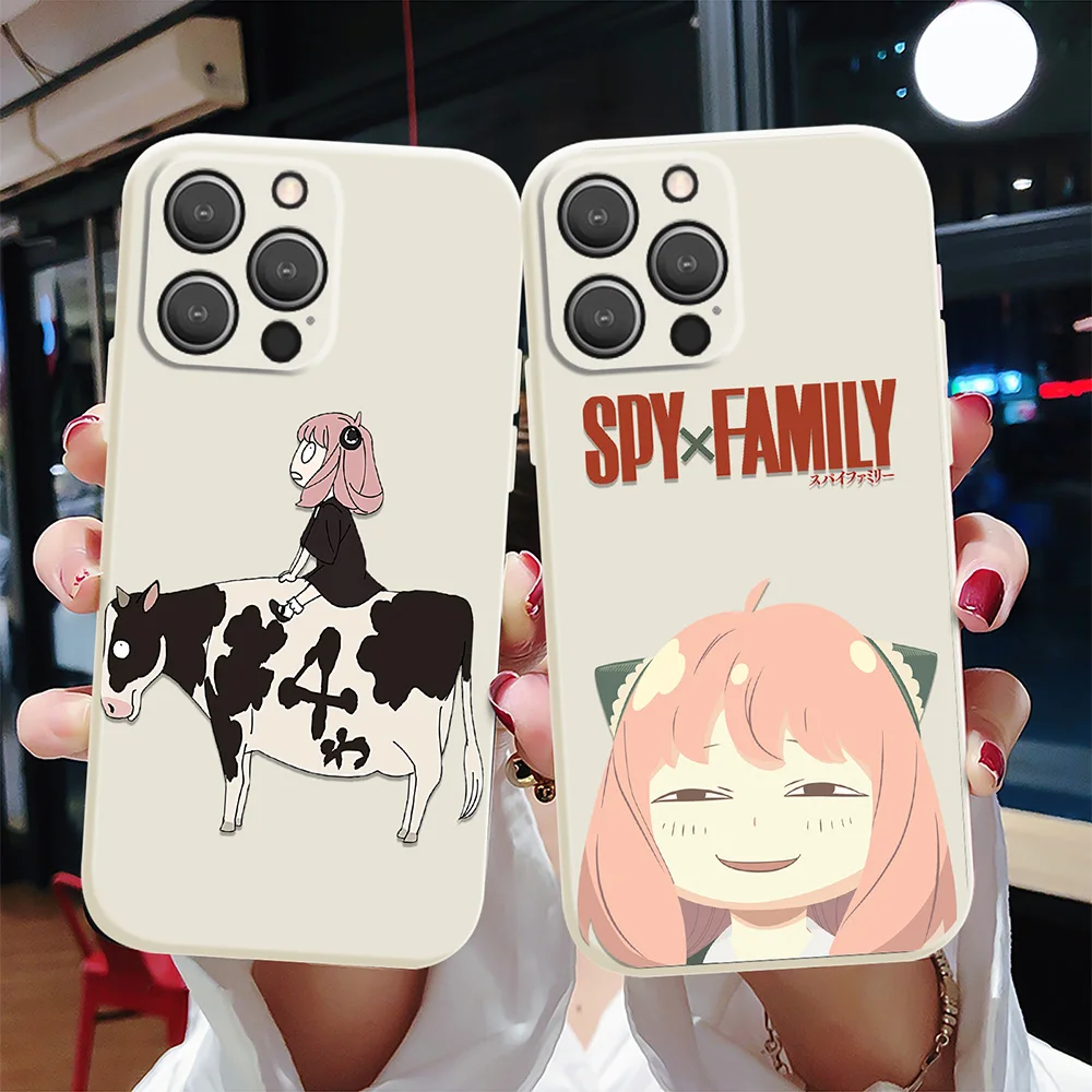 SPYXFAMILY Covers For IPhone 13 12 Mini 11 Pro Max XS X XR 7 8 Plus SE 2020 2022 Soft TPU Protection Fundas Comic Style
SPYXFAMILY Covers For IPhone 13 12 Mini 11 Pro Max XS X XR 7 8 Plus SE 2020 2022 Soft TPU Protection Fundas Comic Style