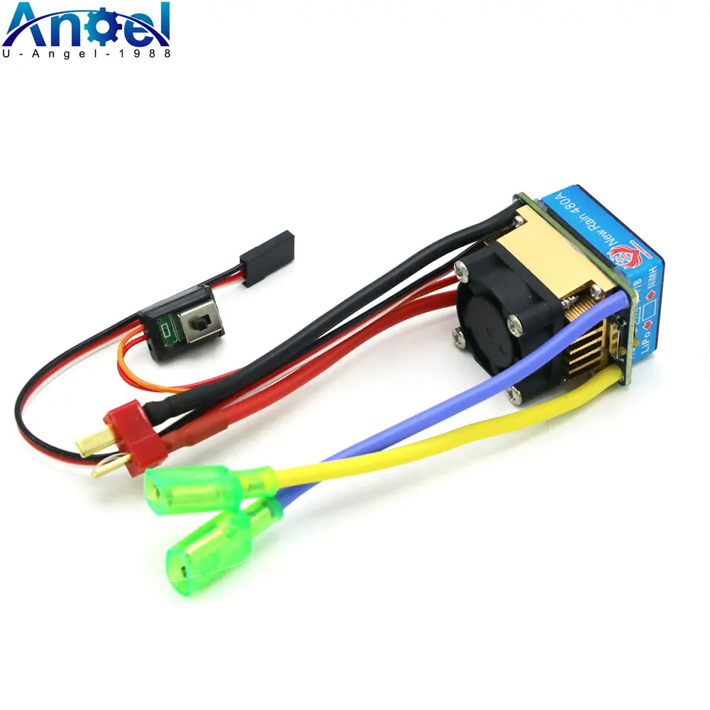 1PCS RC ESC 320A 480A Brushed ESC Speed Controller Dual Mode Regulator band brake 5V 3A for 1/10 RC Car Boat
1PCS RC ESC 320A 480A Brushed ESC Speed Controller Dual Mode Regulator band brake 5V 3A for 1/10 RC Car Boat