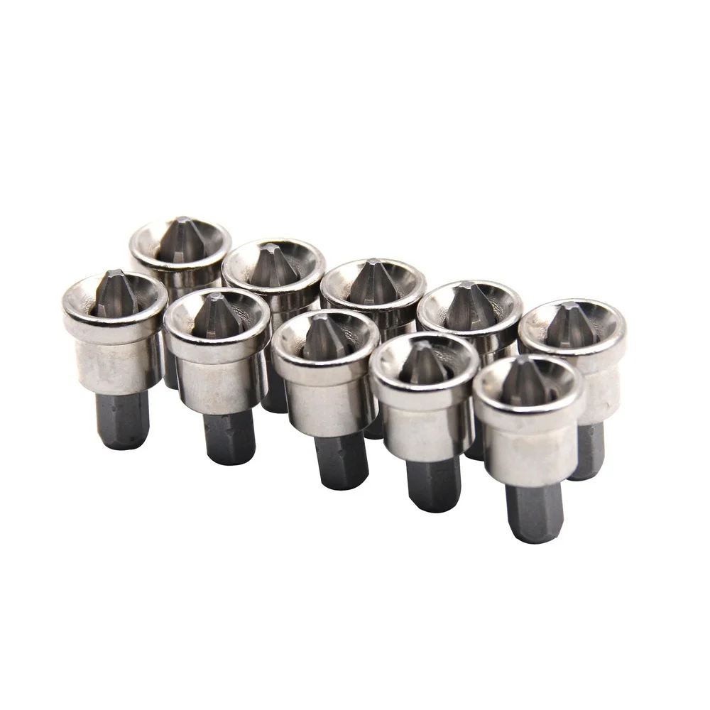 10pcs Positioning Screwdriver Bits Head Woodworking Screw Hex Shank Positioning Bit batch Head for Gypsum Board
10pcs Positioning Screwdriver Bits Head Woodworking Screw Hex Shank Positioning Bit batch Head for Gypsum Board