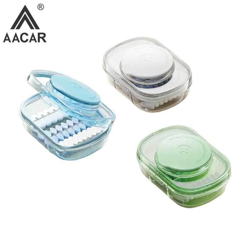 

1pc Travel Pill Organizer Moisture Proof Pills Box For Pocket Purse Daily Pill Case Portable Medicine Vitamin Holder Container