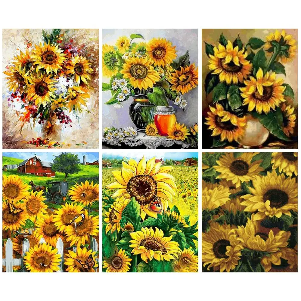 CHENISTORY Acrylic Paint By Numbers DIY Gifts Paintings On Number Sunflowers Number Painting Adults Crafts Decorative Paintings
CHENISTORY Acrylic Paint By Numbers DIY Gifts Paintings On Number Sunflowers Number Painting Adults Crafts Decorative Paintings