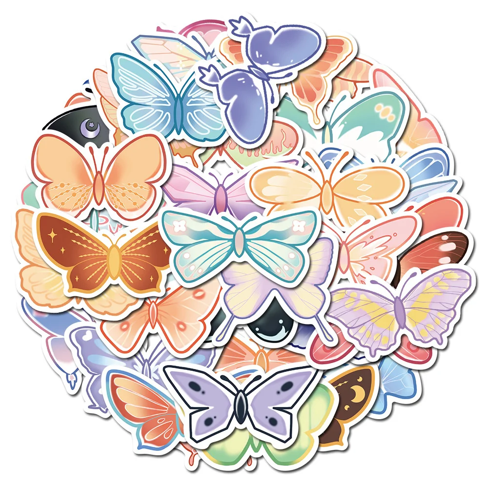 10/30/50PCS Butterfly Cartoon Graffiti Waterproof Sticker Personalized Creative Trend Decorative Refrigerator CupGuitarWholesale
10/30/50PCS Butterfly Cartoon Graffiti Waterproof Sticker Personalized Creative Trend Decorative Refrigerator CupGuitarWholesale