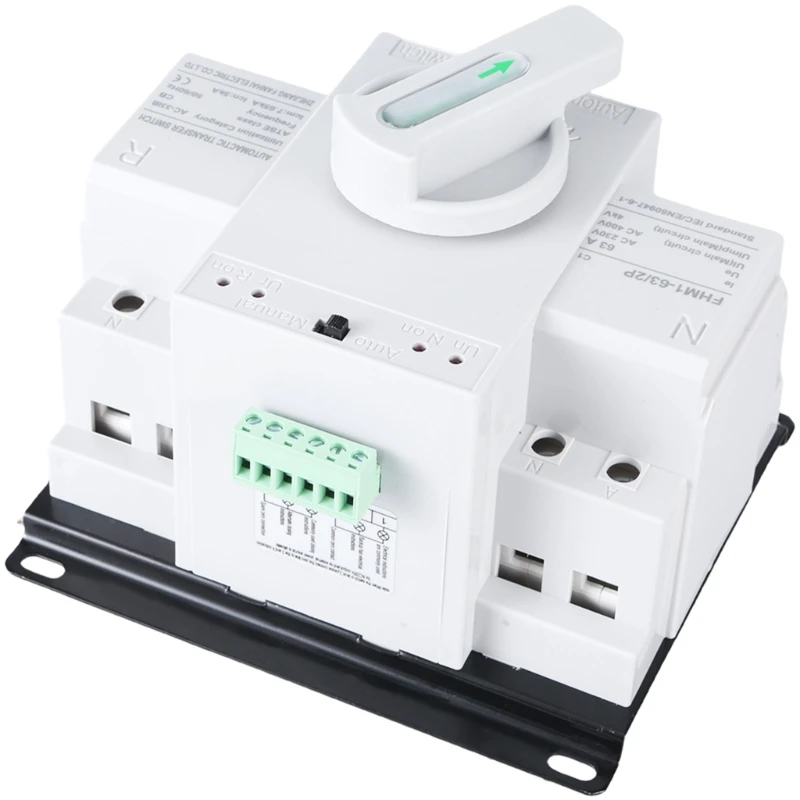 Автоматические переключатели резерва 2P 63A 220V
Автоматические переключатели резерва 2P 63A 220V