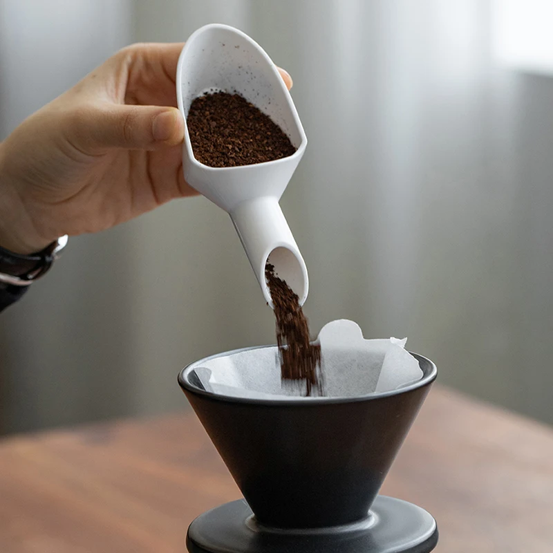 

CAFEDE KONA Coffee Bean Measuring Spoon Coffee Powder Quantitative Spoon 20g Coffee Shovel Measuring Spoon Kitchen Measure Tool