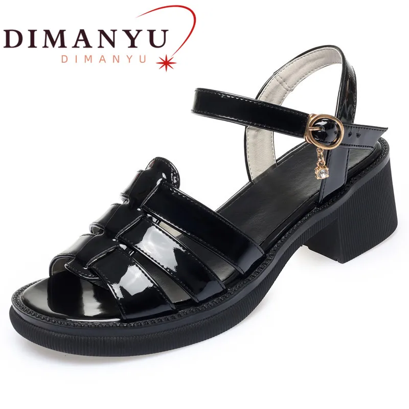 DIMANYU Sandals Women Summer 2022 New Genuine Leather Women Rome Sandals Mid Heel Open Toe Weave Non-slip Sandals Ladies
DIMANYU Sandals Women Summer 2022 New Genuine Leather Women Rome Sandals Mid Heel Open Toe Weave Non-slip Sandals Ladies