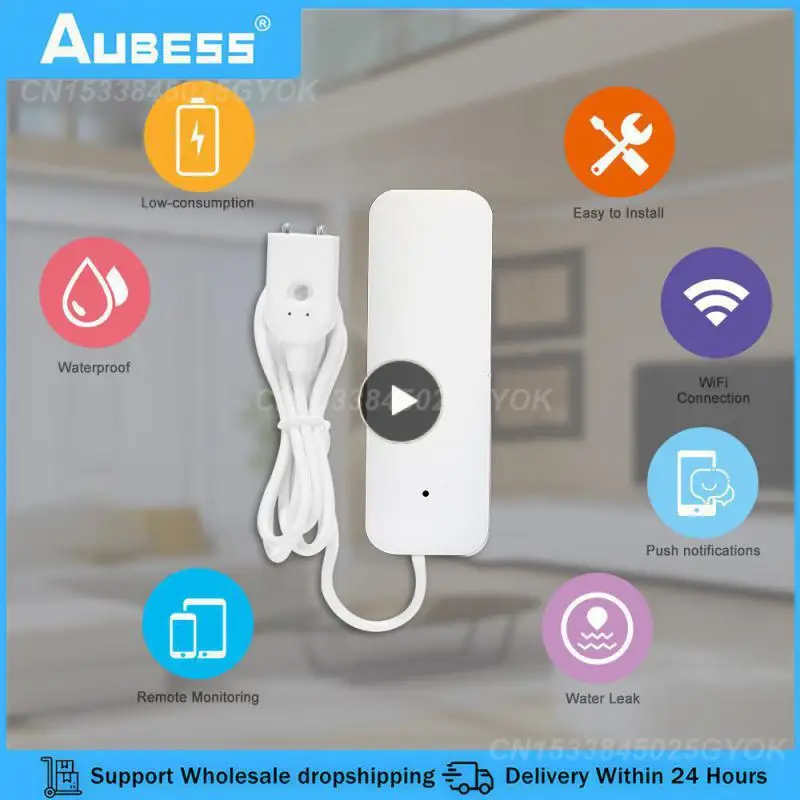 1~8PCS Security Alarm System Leak Alarm Wifi Water Leak Sensor Detector Smart Home Tuya Leak Alarm Water Flood Detector
1~8PCS Security Alarm System Leak Alarm Wifi Water Leak Sensor Detector Smart Home Tuya Leak Alarm Water Flood Detector