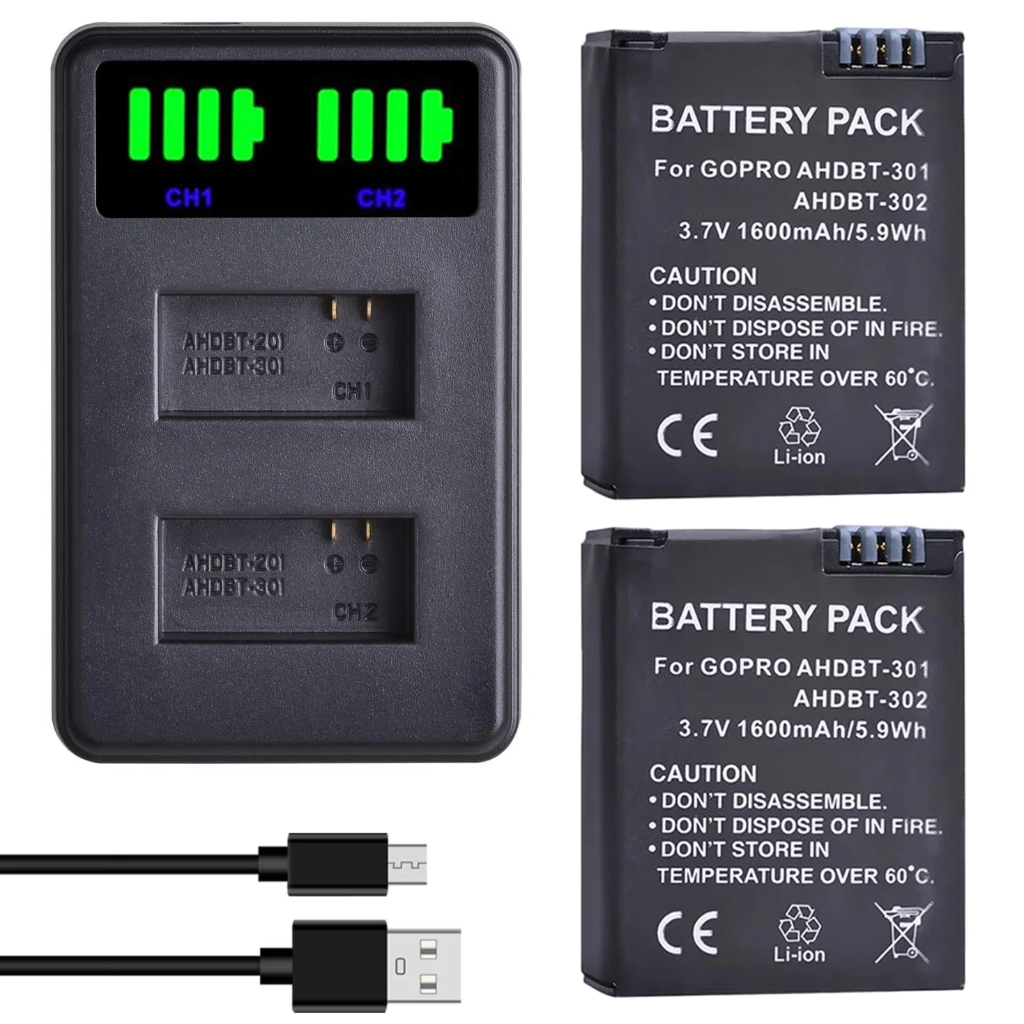 AHDBT-301 AHDBT-302 сменный аккумулятор/светодиодный 3 слота USB зарядное устройство для Gopro HD Hero 3 + Hero3 экшн-камеры с USB-кабелем
AHDBT-301 AHDBT-302 сменный аккумулятор/светодиодный 3 слота USB зарядное устройство для Gopro HD Hero 3 + Hero3 экшн-камеры с USB-кабелем