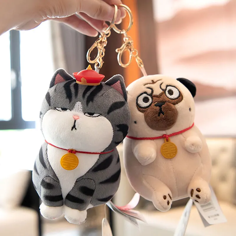 Plush toy stuffed doll cartoon animal cat king kitten Shar-Pei dog cute bag pendant key ring birthday gift Christmas present 1pc
Plush toy stuffed doll cartoon animal cat king kitten Shar-Pei dog cute bag pendant key ring birthday gift Christmas present 1pc