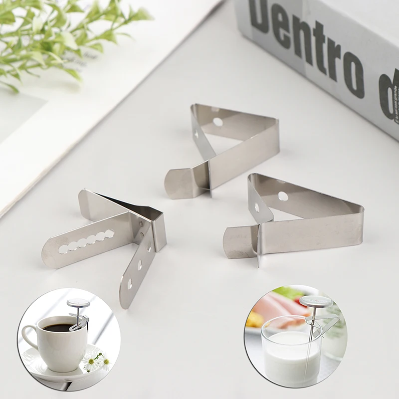 1pc Cup clamp Heat-Resisting Stainless Steel Universal Secur Coffee Probe Clamp for Restaurant Picnic Kitchen Thermometer Holder
1pc Cup clamp Heat-Resisting Stainless Steel Universal Secur Coffee Probe Clamp for Restaurant Picnic Kitchen Thermometer Holder