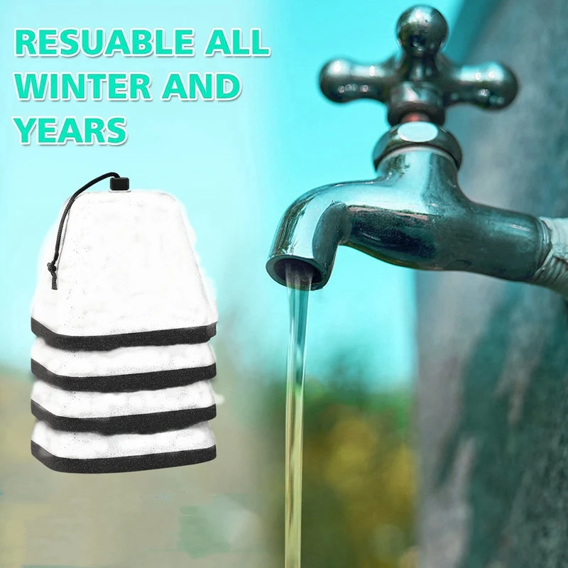 Outdoor Foam Faucet Cover For Winter, Freeze Prevent Outdoor Faucet Cover Universal For Outside Faucet Water Spigot 4Pcs Durable
Outdoor Foam Faucet Cover For Winter, Freeze Prevent Outdoor Faucet Cover Universal For Outside Faucet Water Spigot 4Pcs Durable
