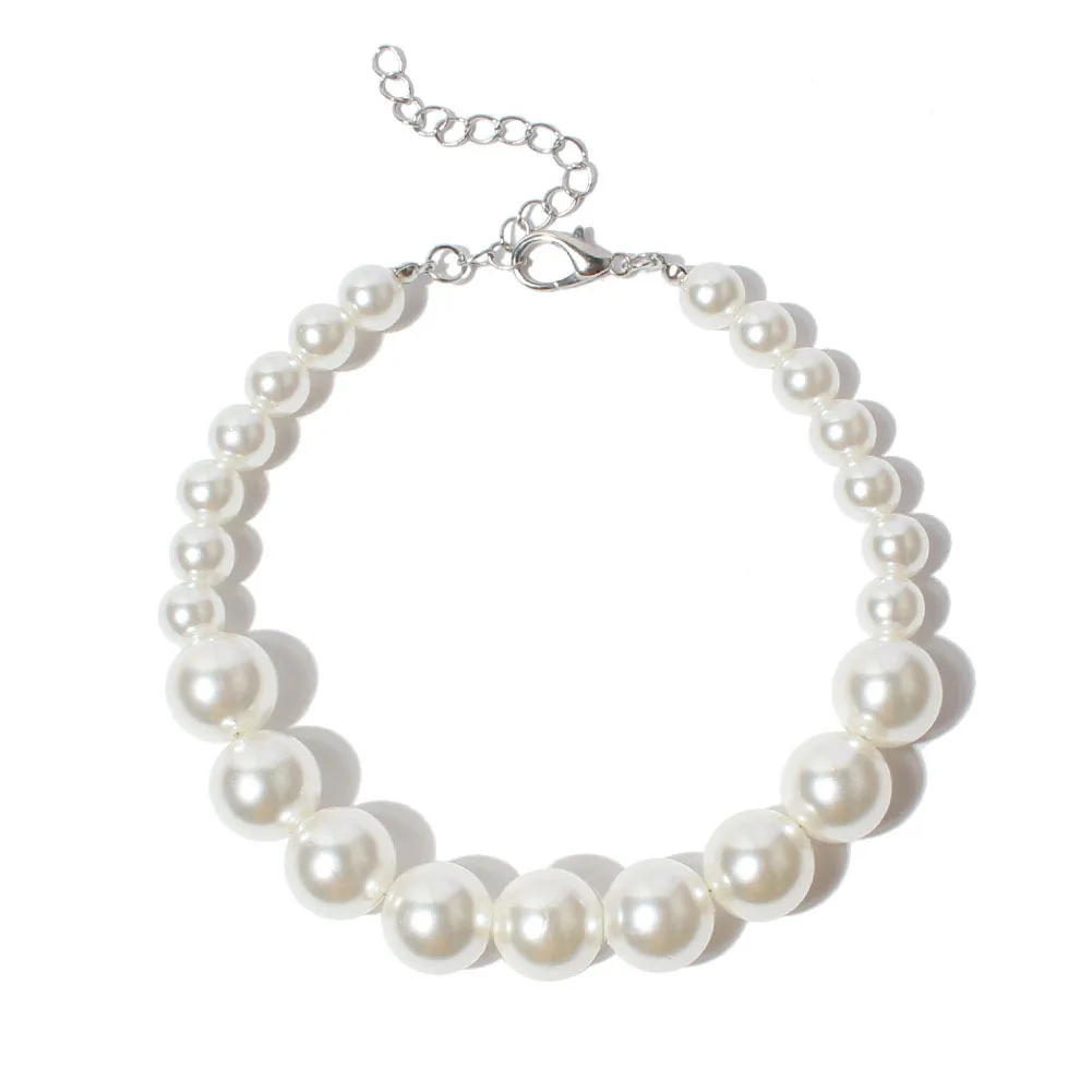 Luxury Pearls Dog Collar Necklace Fashion Wedding Party Grooming Accessories Adjustable Necklace Jewelry for Small Dogs Cat
Luxury Pearls Dog Collar Necklace Fashion Wedding Party Grooming Accessories Adjustable Necklace Jewelry for Small Dogs Cat