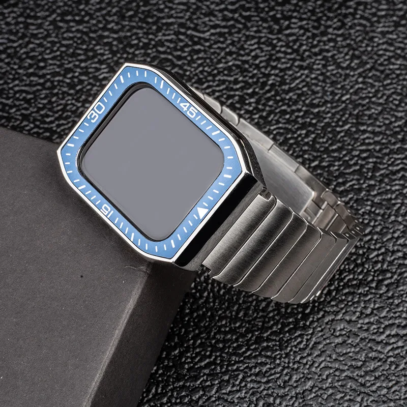 Ремешок и чехол из нержавеющей стали для Apple Watch Band 45 мм 41 мм 44 мм 40 мм, звеньевой браслет 316L Iwatch Series 7 6 5 4SE, наручные часы
Ремешок и чехол из нержавеющей стали для Apple Watch Band 45 мм 41 мм 44 мм 40 мм, звеньевой браслет 316L Iwatch Series 7 6 5 4SE, наручные часы