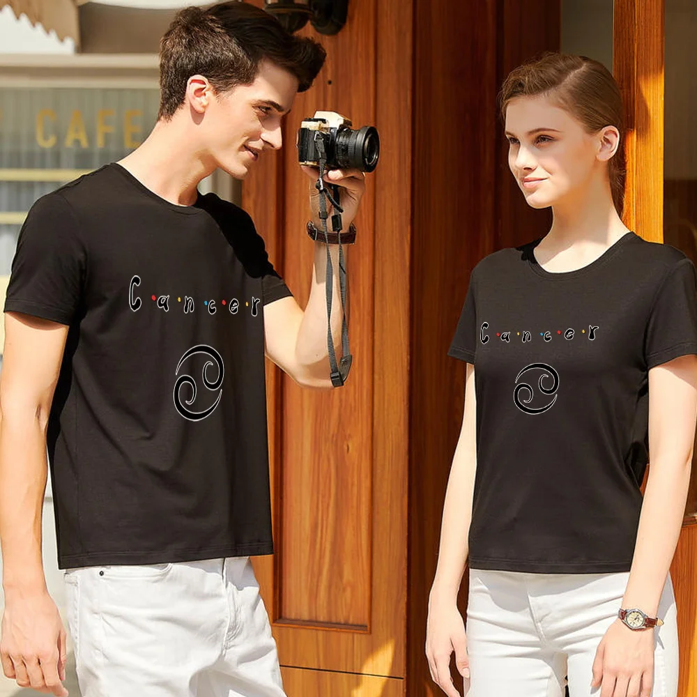 Couple T-shirt Simple Printing O-neck Commuter Casual Japanese Classic Series Men and Women Breathable Short-sleeved Top
Couple T-shirt Simple Printing O-neck Commuter Casual Japanese Classic Series Men and Women Breathable Short-sleeved Top