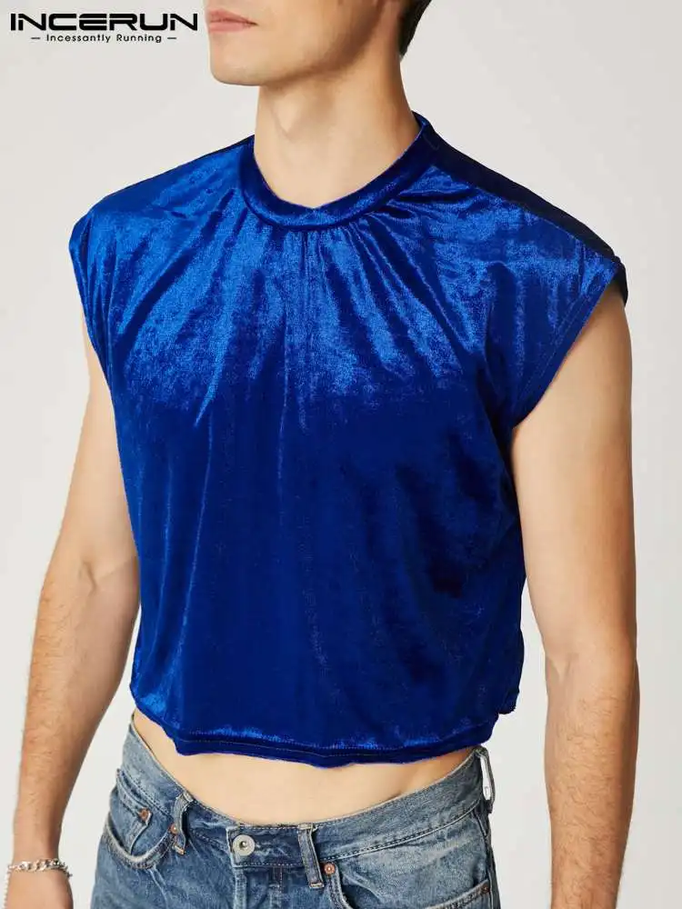 Мужские повседневные топы, однотонные велюровые безрукавки с круглым вырезом, свободные модные укороченные топы, уличная одежда, летние му...
Мужские повседневные топы, однотонные велюровые безрукавки с круглым вырезом, свободные модные укороченные топы, уличная одежда, летние му...