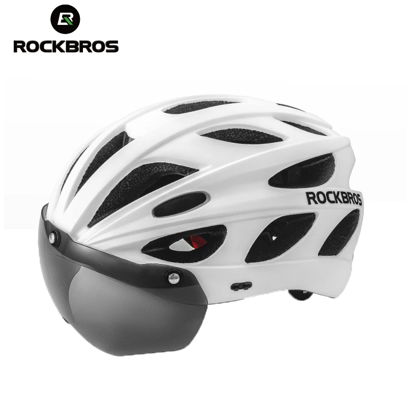 ROCKBROS Bicycle Helmet Integrally-molded Bike Helmet Motor Electric Scooter Riding Helmet Removable Lens Capacete Ciclismo
ROCKBROS Bicycle Helmet Integrally-molded Bike Helmet Motor Electric Scooter Riding Helmet Removable Lens Capacete Ciclismo