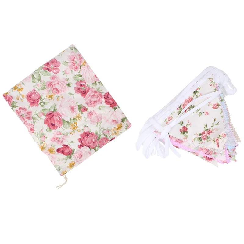 40Ft Fabric Bunting, 42Pcs Outdoor Bunting Banner,Floral Vintage Cotton Triple-Cornered Flag For Garden Birthday Party
40Ft Fabric Bunting, 42Pcs Outdoor Bunting Banner,Floral Vintage Cotton Triple-Cornered Flag For Garden Birthday Party