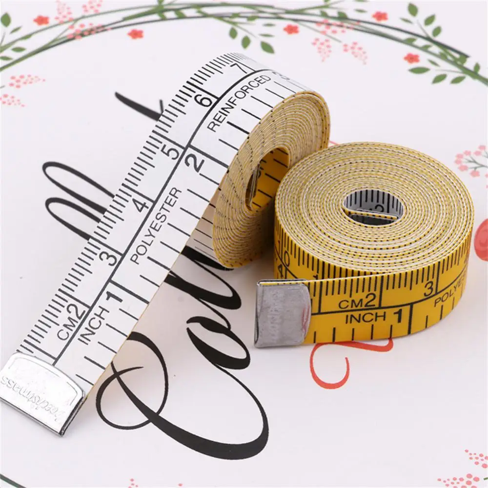 Yellow Ruler Soft Measure Double Scale Tape Measure Garment Measuring Ruler Body Measuring Ruler Flat Ruler Tape Sewing
Yellow Ruler Soft Measure Double Scale Tape Measure Garment Measuring Ruler Body Measuring Ruler Flat Ruler Tape Sewing