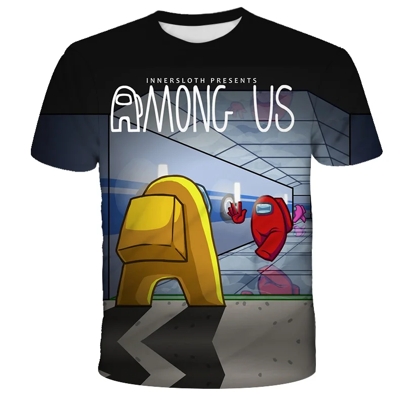 New Among Us T-shirt Casual Comfortable Top 4 to 14 Years Old Boys and Girls Video Game T-shirt Children 3D Printed Clothes
New Among Us T-shirt Casual Comfortable Top 4 to 14 Years Old Boys and Girls Video Game T-shirt Children 3D Printed Clothes