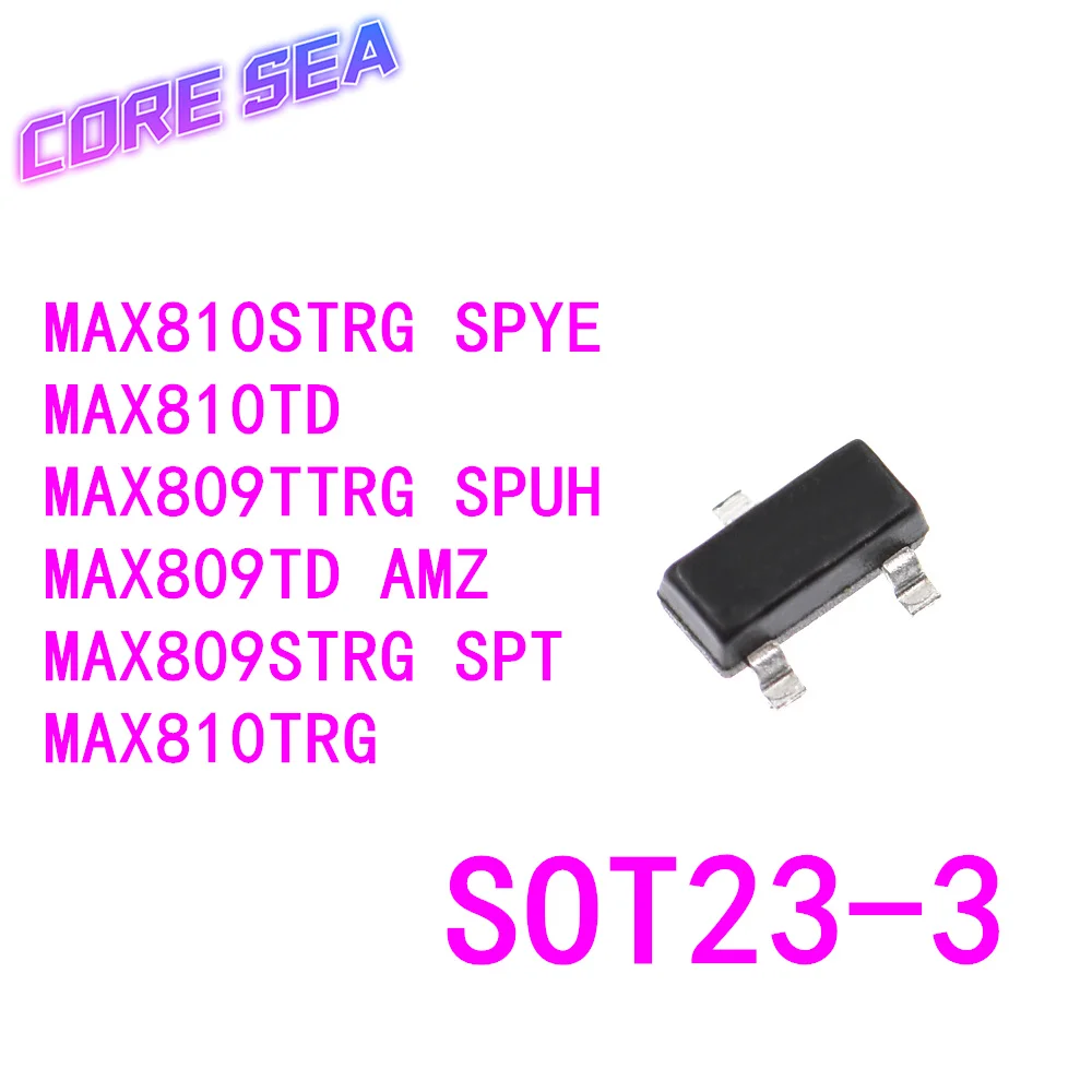 100PCS MAX809STRG MAX809TD MAX809TTRG MAX810TD MAX810STRG MAX810TRG Silkscreen SPT SPYR AMZ ANY SPU K3K SOT23-3
100PCS MAX809STRG MAX809TD MAX809TTRG MAX810TD MAX810STRG MAX810TRG Silkscreen SPT SPYR AMZ ANY SPU K3K SOT23-3