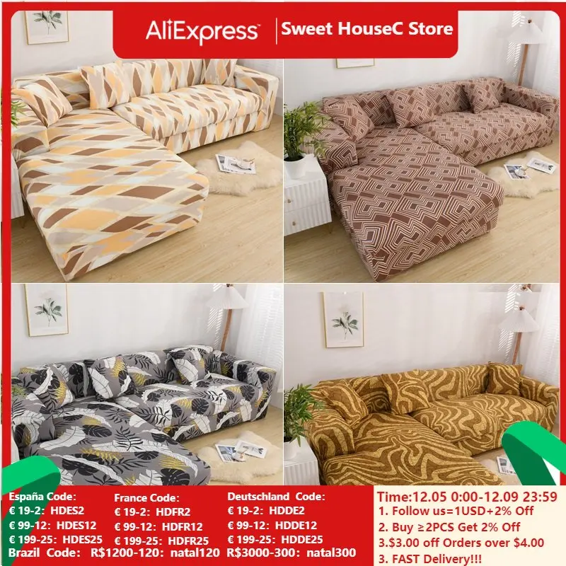 1/2/3/4 Seater Floral Print Elastic Sofa Cover for Living Room Stretch Spandex L Shaped Corner Couch Covers Furniture Protector
1/2/3/4 Seater Floral Print Elastic Sofa Cover for Living Room Stretch Spandex L Shaped Corner Couch Covers Furniture Protector