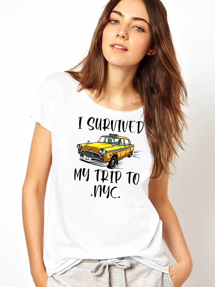 I Surviyed My Trip To Nyc Summer T Shirt Women 2022 New Arrival Funny Humor Print American Clothes Personality Streetwear Edgy
I Surviyed My Trip To Nyc Summer T Shirt Women 2022 New Arrival Funny Humor Print American Clothes Personality Streetwear Edgy