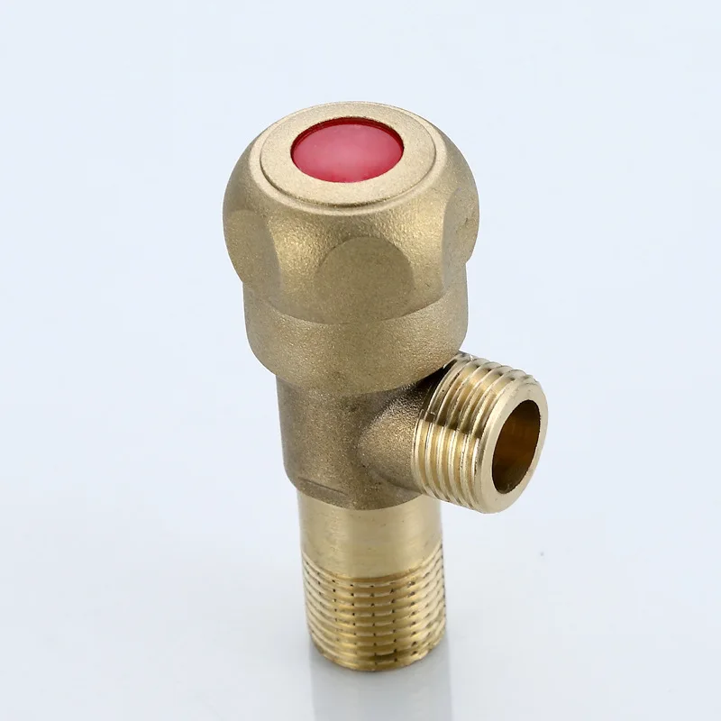 Universal 1/2 Thread Triangle Brass Angle Valve Thickened Quick Opening Large Flow Filling Valves Cold &Hot Water Inlet Valve
Universal 1/2 Thread Triangle Brass Angle Valve Thickened Quick Opening Large Flow Filling Valves Cold &Hot Water Inlet Valve