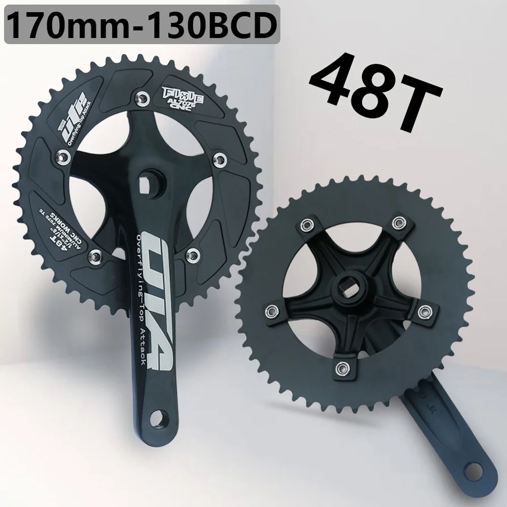 1x Bicycle Crankset 130BCD MTB Bike Crank OTA 48T Chainring Bike 170mm Aluminum Alloy Light Weight Strong Compatibility Part
1x Bicycle Crankset 130BCD MTB Bike Crank OTA 48T Chainring Bike 170mm Aluminum Alloy Light Weight Strong Compatibility Part