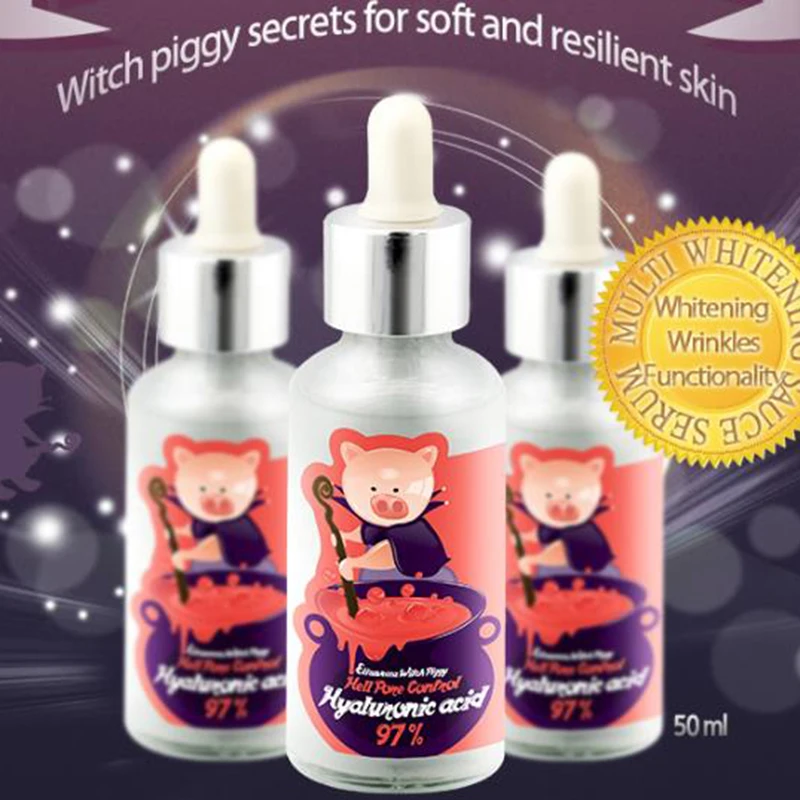 Korean Cosmetic Witch Piggy Hell Pore Control Hyaluronic Acid Face Serum Crean Skin Care Facial Essence oil 50ml
Korean Cosmetic Witch Piggy Hell Pore Control Hyaluronic Acid Face Serum Crean Skin Care Facial Essence oil 50ml