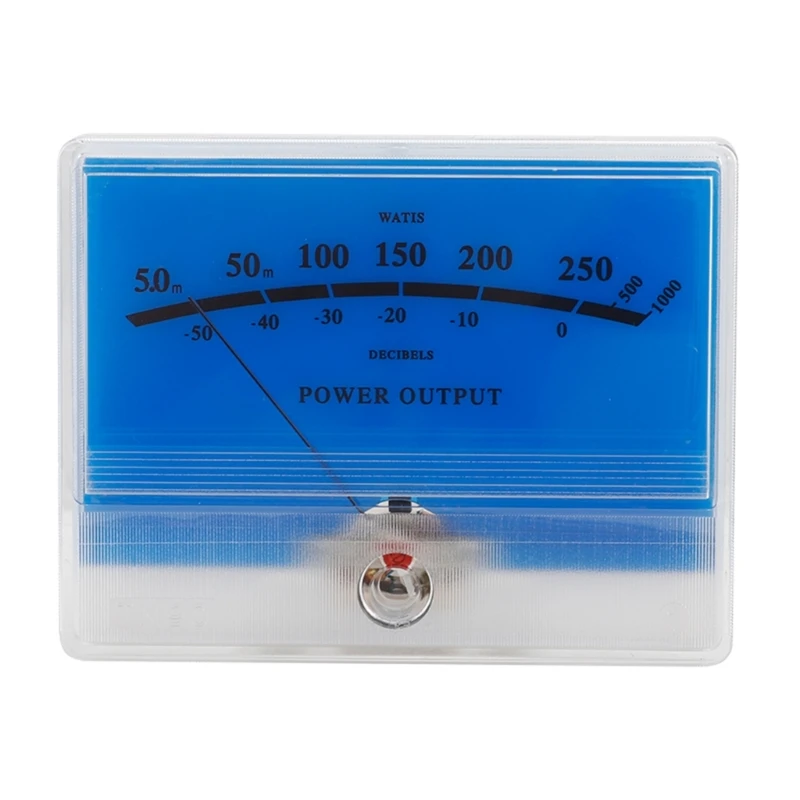 VU Meter Driver Board Analog- Panel Audios Meter Blue Backlight for 5W-50W Power Amplifier VU Level Meter
VU Meter Driver Board Analog- Panel Audios Meter Blue Backlight for 5W-50W Power Amplifier VU Level Meter
